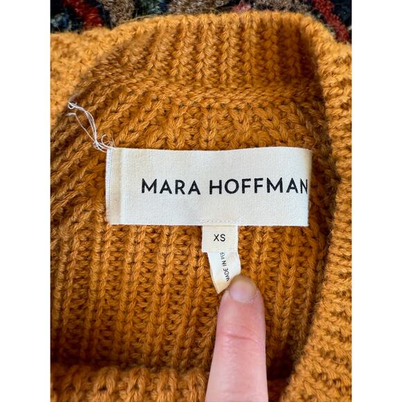 Mara Hoffman XS Baby Alpaca Knit Sweater Women's Crewneck Jumper - Picture 3 of 9